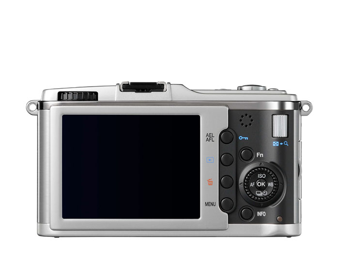 Back View of the Olympus E-P1