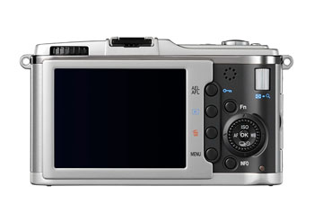 Back View of the Olympus E-P1