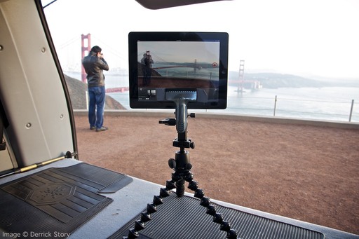 iStopMotion Recording at the Golden Gate Bridge