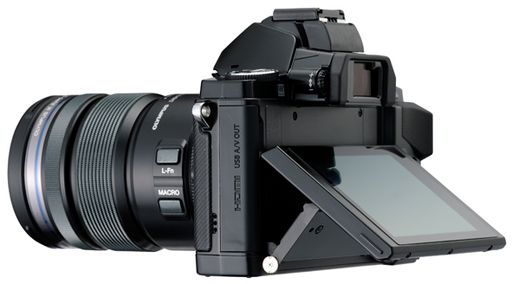 OM-D Back with Tilting LCD