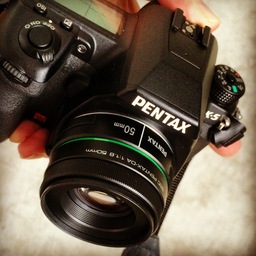 Pentax K-5 with 50mm