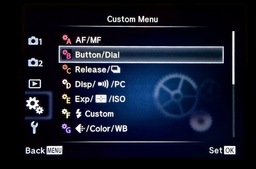 olympus-menu-custom-button